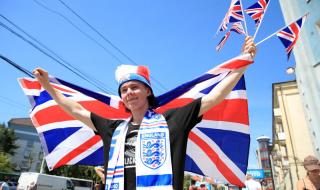 英格兰和英国的国旗 英格兰和英国的国旗